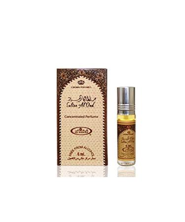 Fragrances of Heaven Al Rehab Sultan Al oud Unisex Oriental Attar Concentrated Arabian Perfume Oil 6ml_AB