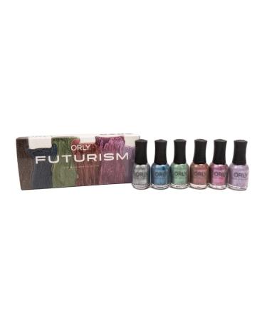 Orly Nail Polish Futurism Collection | Chrome and Metallic Shimmer Nail Color (6PIX)