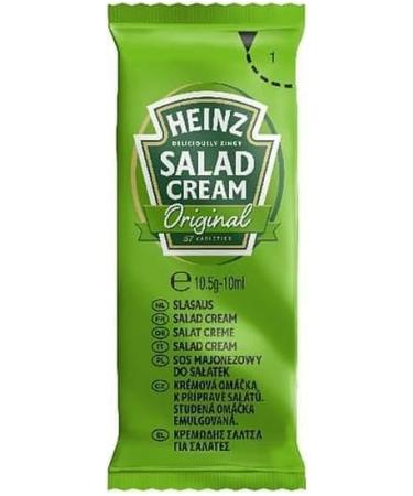 Heinz Deliciously Zingy Original Salad Cream Sauce - Elevate Your Salads with Classic Flavor - Single-Serve Packet for On-the-Go Enjoyment Anytime Flavour Boost - 50 Sachets Zesty Pack of 50 - Buy Online on SooperMarket.com