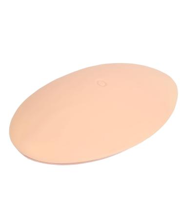 Silicone-spray training pad model for the development of skills realistic simulator exercise teaching means for different abdominal syringes practice with fluid sprayers