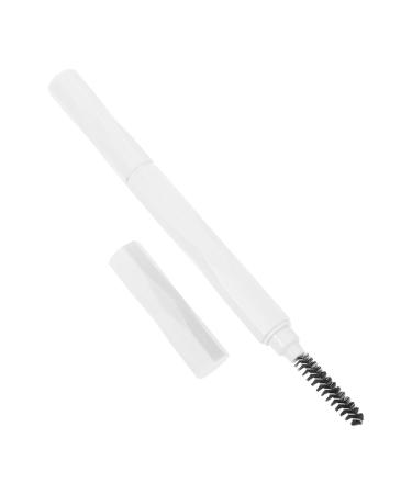 Gogogmee Beauty Tools Mascara Separator Eye Brow Brush Eyelash Comb Hair Combs Lash Brush Brow Brush Comb Eyebrow Comb Brow Comb and Brush Eyebrow Brush and Comb Eye Lash Comb Plastic White