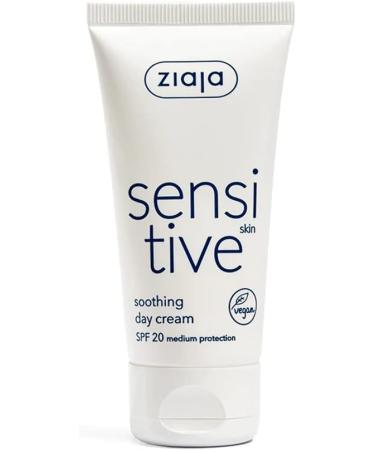 Ziaja Sensitive Skin Soothing Day Cream 50Ml - Buy Online on SooperMarket.com