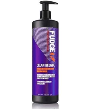 Fudge Professional Clean Blonde Shampoo 1 Litre - Purple Toning for Blonde Hair (Pack of 1) - Buy Online on SooperMarket.com
