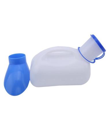 Knadgbft 1000Ml Mobile Toilet for Car Travel Universal Urinal for Men and Women Portable Urinal Leak Proof Covered Handle Outdoor