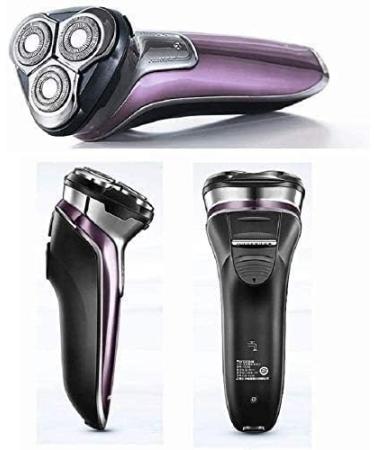 GeRRiT Electric Razor | Rechargeable Waterproof Shaver for Men | Wet & Dry Rotary Electric Shaving with Pop-up Trimmer & LED Display - Buy Online on SooperMarket.com