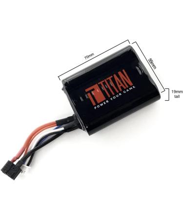 Titan 3000mAh 11.1v Brick T-Plug Battery - High Capacity Power Pack - Buy Online on SooperMarket.com