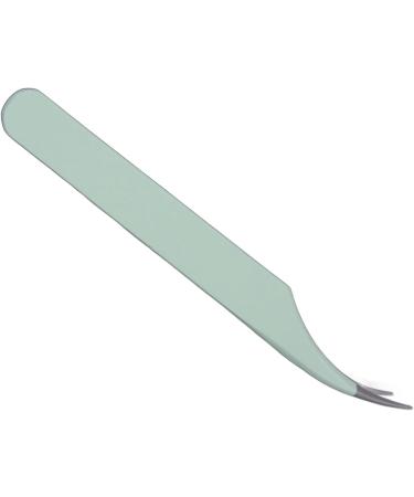 Curved Eyelash Tweezers - Ergonomic Stainless Steel Bright Color | Safe & Essential for Beauticians & Beauty Salons - International Shipping Available - Buy Online on SooperMarket.com