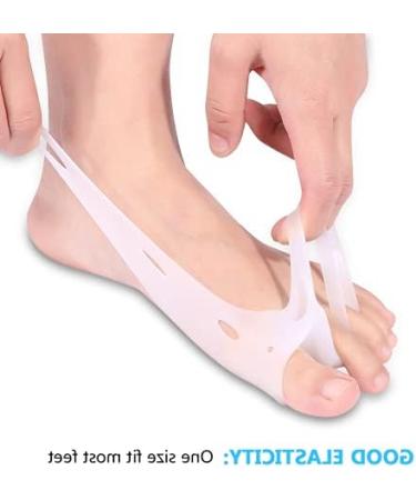 Pocreation Gel Bunion Pads - 2 Pack Bunion Protectors for Big Toe Cushion | Bunion Pain Relief Guards Reduce Rubbing Pain - Buy Online on SooperMarket.com