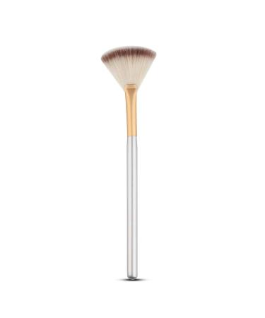 Makeup Brush Small Fan Shape Professional Powder Foundation Eyeshadow Blush Make Up Brush Cosmetics Tool 18.5 * 0.8 * 0.8CM Durable and Useful Durability and practicality