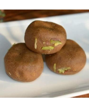 Brown Peda 1Kg Indian Traditional Sweet Best Gift For All Occasions Raksha Bandhan Rakhi Marriage Diwali Holi Ganesh Chaturthi Festival Treat For Family & Friend - Buy Online on SooperMarket.com