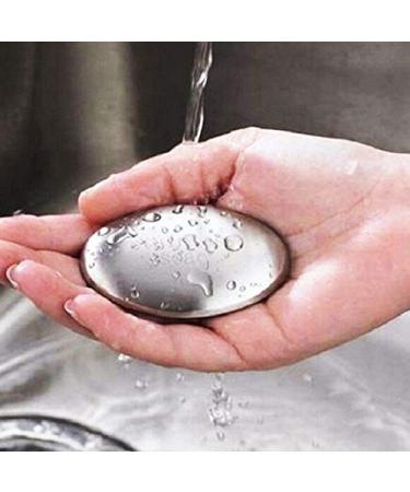 Stainless Steel Odor-Removing Soap Bar for Fresh Hands - Deodorant Metal Soap - Buy Online on SooperMarket.com