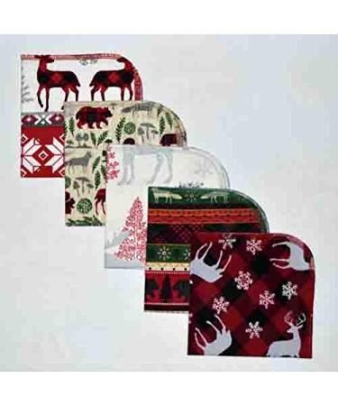 1 Ply Winter Lodging Set Napkins 12x12 inches 5 Pack - Little Wipes (R) Flannel - Buy Online on SooperMarket.com