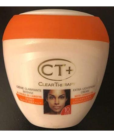 Clear Therapy Extra Lightening Cream with Carrot Oil 400ml - Brighten and Even Skin Tone - Buy Online on SooperMarket.com