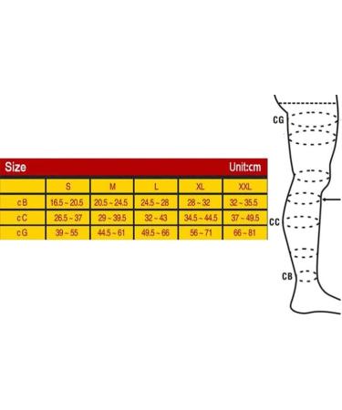 3 Pairs XXL Compression Socks for Varicose Vein, Diabetic, Sports - Men's & Women's (Color: Zh420, Size: XXL EUR 43-47) - Buy Online on SooperMarket.com