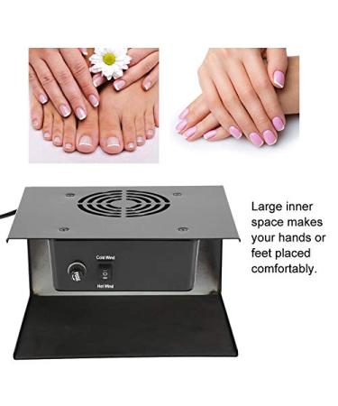 300W Nail Dryer - Quick Drying Cold & Warm Air for Hands & Feet | Best Nail Polish Dryer - Buy Online on SooperMarket.com