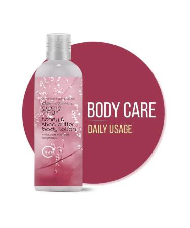 Aroma Magic Honey & Shea Butter Body Lotion with SPF 25 - Nourishing Sun Protection for Smooth Skin | 7.44 Fl Oz | International Shipping Available - Buy Online on SooperMarket.com