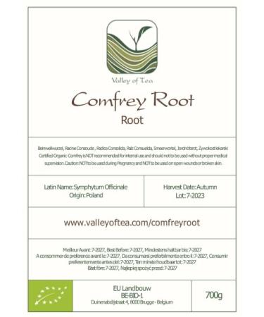 Buy Linwell Root & Comfrey Roots Cut - Premium Dried Herbs for International Shipping - Buy Online on SooperMarket.com