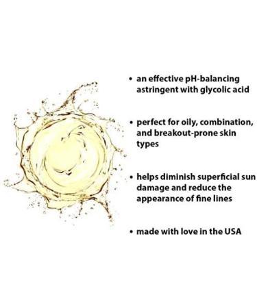 RAYA Calendula Astringent with AHA - 6 oz Glycolic Facial Toner for Combination & Oily Skin | Normalize pH & Fight Break-Outs | Alpha Hydroxy Acids - Buy Online on SooperMarket.com