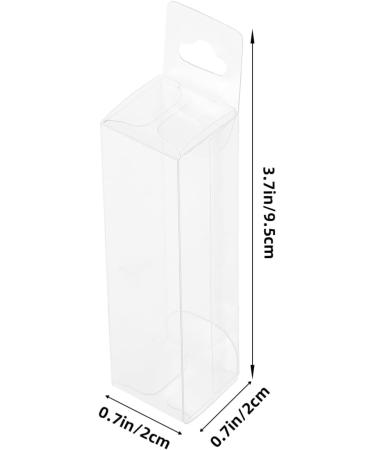 25pcs Transparent Lip Gloss Boxes - Clear Lipstick Holders & Portable Lip Balm Pouches for International Shipping - Buy Online on SooperMarket.com
