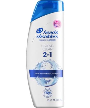 Head & Shoulders Classic Clean Anti-Dandruff 2-in-1 Shampoo & Conditioner Lemon - 13.5 Fl Oz | Shop Internationally - Buy Online on SooperMarket.com