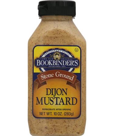 Bookbinders Mustard Dijon Ground, 10 oz 0.69 Pound