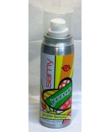 Samy Jooouge Fun Fiber Hairspray Travel Size 1.75 oz (3 pack)