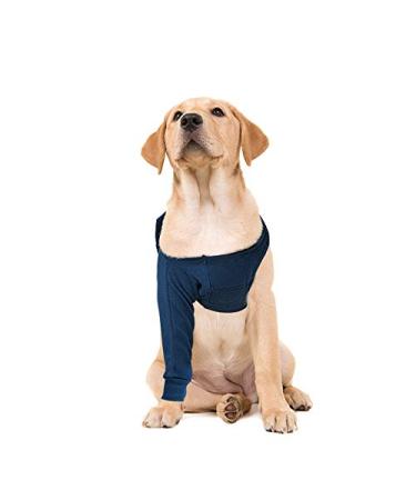 MPS Medical Pet Shirt - TAZ Single Front Leg Sleeve for Dog Small Blue Small