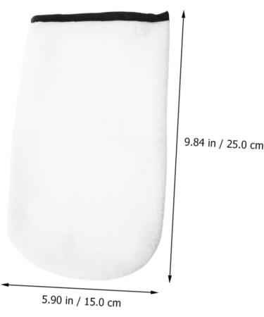 PLAFOPE 4 Pairs Hand and Foot Mask Hand & Foot Mask Moisture Gloves for Dry Hand Paraffin Wax Mitts Skin Care Glove Paraffin Mittens Cracked Hands Kit Shower Glove Heat Preservation Glove - Buy Online on SooperMarket.com