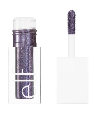 e.l.f. Liquid Glitter Eyeshadow  Long Lasting  Quick-Drying  Opaque  Gel-Based Eyeshadow For Creating High-Impact  Multi-Dimensional Eye Looks  Purple Reign  0.10 Fl Oz Purple Reign 0.10 Fl Oz (Pack of 1)