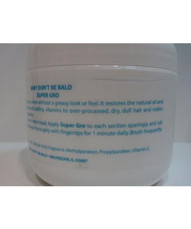 Buy Baby Don t Be Bald Hair & Scalp Conditioner for Adults - Maximum Strength Light Blue 4oz | International Shipping Available - Buy Online on SooperMarket.com