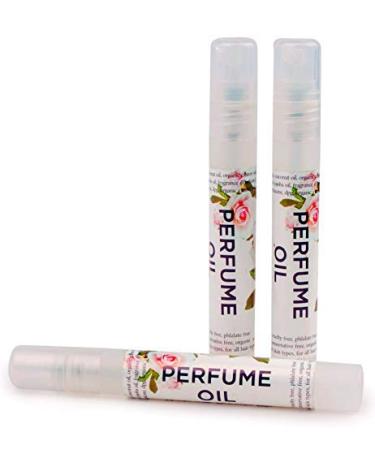 NECTARINE BLOSSOM & HONEY Perfume Fragrance Oil (Purse Spray x3) Inspired by JMalone | Blended with Organic and Essential Oils | Alcohol-Free and Preser 1 Count (Pack of 3)