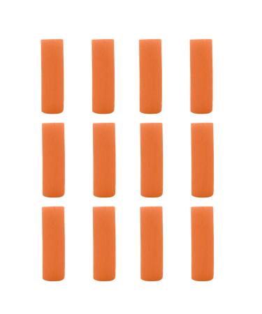 MIBICIRI 12Pcs Aligner Chewies for Trays Aligner Chewies for Invisible Braces Aligners for Orthodontic (Orange)
