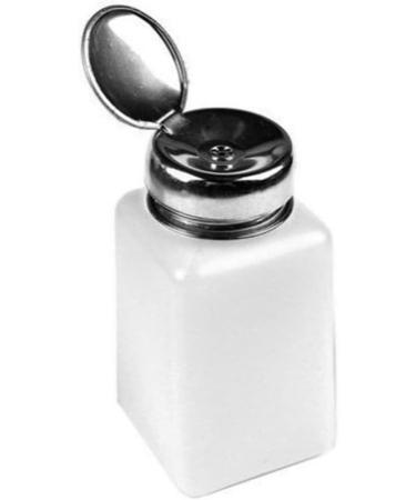 1PC 200ML Push Down Dispenser Nail Polish Remover Pump Empty Bottle Alcohol Liquid Press Pumping Dispenser One Touch Metal Liquid Dispenser For Nail Art - Buy Online on SooperMarket.com
