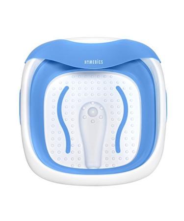 Homedics Compact Pro Spa Collapsible Footbath with Heat | Vibration Massage  ACU-Node Surface  Heat Maintenance | Improves Circulation  Soothe Tired Muscles  Collapsible Tub for Easy Storage