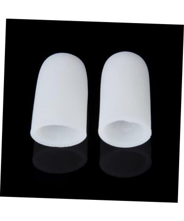 Gel Shoe Toe Protector - White Sleeve for Blisters and Eversion - Foot Cover Stickers for Ultimate Protection - Buy Online on SooperMarket.com