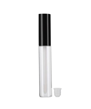 Filfeel 50 pieces 10 ml empty clear lip gloss container for lipstick sampling lip balm mini refillable travel empty lip gloss bottle tube vials container