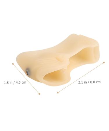Healeved Magnetic Toe Splitter & Protector for Big Toe - 1 Pair | Orthotic Separator and Stretcher with Magnets | Toe Brace for Feet Alignment - Buy Online on SooperMarket.com