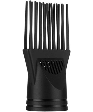 Set wind comb Hair Dryer Diffuser Professional Universal Hairdressing Wind Blow Cover Comb Attachment Nozzle Black - Buy Online on SooperMarket.com