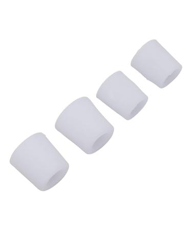 8 Pairs Silicone Toe Cushion Tubes for Pain Relief & Toe Protection - Anggrek Toe Sleeves for Corns, Blisters, Hammer Toe - Men & Women - Buy Online on SooperMarket.com