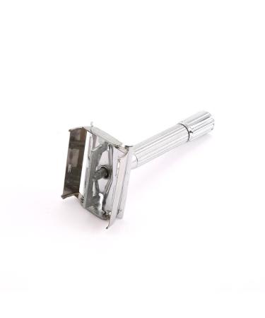 Harayaa 5x Adjustable Double Edge Safety Razor for Men - Premium Home Shaving Kit with Blade - International Shipping Available - Buy Online on SooperMarket.com