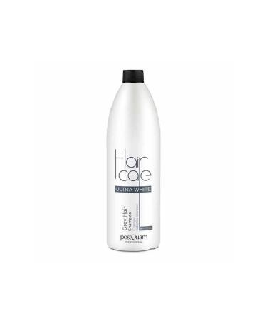 Postquam - shampoo for men and women with white hair |Removed yellow in gray hair the hair makes soft and shiny - 1000 ml bottle of aloe vera 1 l (1 Pack)