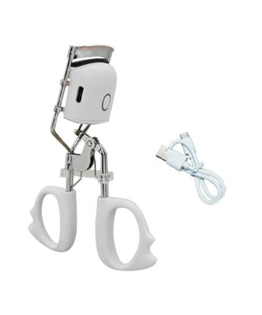 Zhwkelvs USB Charging Model Electric Eyelash Curler Fast Heating Portable Eye Lash Perm Lasting Curling Thermal Eyelash Clip A