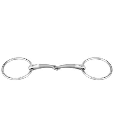Sprenger SATINOX snaffle bit 14 mm single jointed - stainless steel 135 mm width