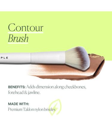 Well People Contour Complexion Brush - Angled Brush for Sculpted Look Ideal for Highlighter Bronzer & Blush | Cruelty-Free & International Shipping - Buy Online on SooperMarket.com
