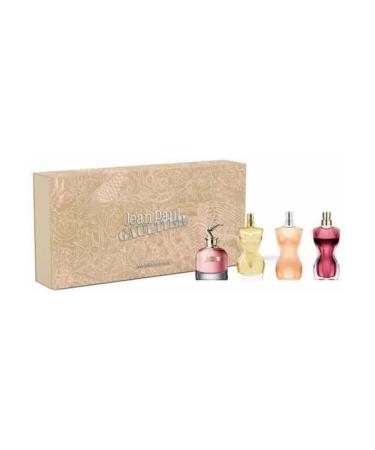Jean Paul Gaultier 4-Piece Miniature Set for Women (La Belle Scandal Classique Divine)