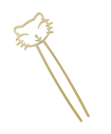 minkissy Cute Cute Hairpin Cat Hair Clips Cat Hair Pin Women Hair Accessories Retro Hairpin Girl Hair Accessories Cute Hair Clips for Women Hair Bun Hair Fork Lazy Wind Miss Alloy