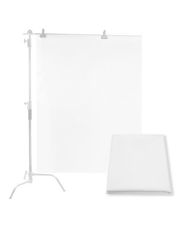 Meking Light Diffuser Diffusion Fabric 2 Yard x 67 Inch /2 x 1.7 Meters Nylon Silk White Seamless Light Modifier for Photography Softbox, Light Tent and Light Modifier