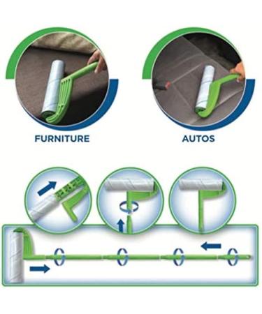 Leo Cleaning Lint Roller Refill - 6 Packs, 300 Sheets - Pet Hair & Lint Remover - Great for Dog & Cat Hair - Fits Most Large 10in Wide Rollers - Buy Online on SooperMarket.com