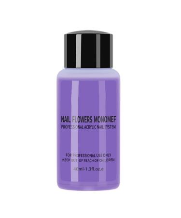 Acrylic Nail Liquid 40ml Non-Yellowing Acrylic Monomer Liquid for Acrylic Powder for Beginners