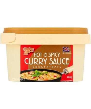 Goldfish Chinese Takeaway Curry Sauce Paste Concentrate 405g Hot and Spicy (Pack of 3) by CNMART - Buy Online on SooperMarket.com